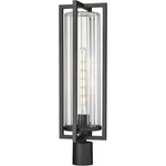 Z-lite 5013PHBR-BK Aura Light Outdoor Post Mount Fixture, Black. Fixed Price $132.00.