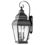 Livex Lighting 2605-04 Exeter 3 Black Outdoor Wall Lantern. Fixed Price $1024.99.