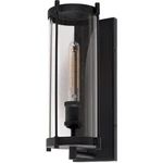 Forte Lighting 1156-01-04 Hudson Inch Black Outdoor Wall. Fixed Price $98.10.