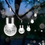 24 Pack Solar Hanging Globe Lights - Waterproof Decorative Lanterns For Outdoors. Fixed Price $76.99.