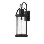 Z-lite Roundhouse Light 31.75" Outdoor Sconce, Black/seedy 569XL-BK. Fixed Price $831.30.