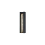 ET2 Lighting Coulee 3LT Led Outdoor Sconce, Black/black Ripple E30262-125BK. Fixed Price $211.20.