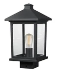 Z-lite 531PHMS-BK Post Mount Light, Black. Fixed Price $129.99.