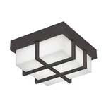 Afx Lighting August 1LT 8" Led Outdoor Flush, Black/white - AUGW0808LAJMVBK. Fixed Price $72.00.