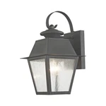 Livex Lighting 2162 Charcoal Mansfield Single 12-1/2"H Outdoor Wall Sconce. Fixed Price $239.96.
