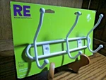 Target Room Essentials 9" White Finish Wall Mount Hook Rail (w/hardware) 554. Fixed Price $18.99.