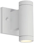 Portico 6 1/2" High Matte White Led Outdoor Wall Light. Fixed Price $238.00.
