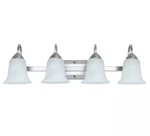 Feit Electric 73805 4-LIGHT 26-WATT Led Brushed Nickel Bathroom Vanity. Fixed Price $79.99.