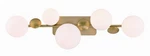 Vine 40W Led Bath VANITY-7.5 Inch Tall And 36 Wide-gold Finish Eurofase. Fixed Price $670.00.