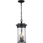 Trans Globe Lighting 51414-BK Carmel 3 8 Inch Black Outdoor Pendant. Fixed Price $169.10.