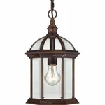 Nuvo 60-4978 14" Outdoor Hanging Light Fixture Rustic Bronze Finish. Fixed Price $83.99.