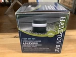 Hampton Bay Lakeview Led Motion Sensor Pathway Light Black Metal Wireless Linked. Fixed Price $19.95.