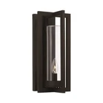 Capital Lighting Kent Outdoor Wall Lantern, Black/clear - 948211BK. Fixed Price $168.00.