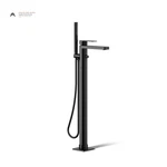 Kohler T23492-4-BL Parallel Floor-mount Tub Filler W/ Handshower Matte Black. Fixed Price $2374.44.