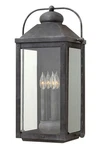 Hinkley Lighting 1858 Anchorage 4 25" Tall Heritage Outdoor - Aged Zinc. Fixed Price $829.00.