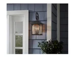 Home Decorators Brimfield 17.5" Aged Iron 3-LIGHT Line Voltage Outdoor Wall Scon. Fixed Price $63.67.