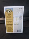 Hampton Bay Exterior Wall Lantern White 252552 Wired (new) Never Used.... Fixed Price $12.00.
