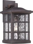 Quoizel - SNN8409PN Outdoor Wall Sconce Light Fixture Bronze **read**. Fixed Price $129.99.