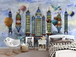 3D Castle Balloon G16982 Wallpaper Murals Removable Self-adhesive Honey. Fixed Price $81.98.