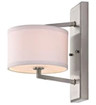 Dolan Designs 1886-09 Monaco Light Inch Satin Nickel Wall Sconce. Fixed Price $79.36.