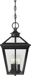 Savoy House 5-146-BK Ellijay 3-LIGHT Outdoor Hanging Lantern Black. Fixed Price $345.00.