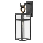 Hinkley Lighting Porter 1 Outdoor Med Sconce, Black 2804BK-LL. Fixed Price $335.75.