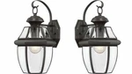 Quoizel NY8316Z Newbury Light Outdoor Wall Lantern Fixture, Bronze - 2 Pack. Fixed Price $236.03.