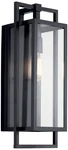 Kichler Goson 20 1/4" High Black Outdoor Wall Light. Fixed Price $314.99.