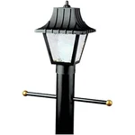 Westinghouse Post Top Matte Black Switch Incandescent Lantern. Fixed Price $46.31.
