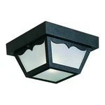 Progress Lighting P5744-31 Outdoor 1-LIGHT Flush Mount, 60 W, Black. Fixed Price $36.29.