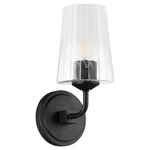 Quorum International 5238-1 Providence 10" Tall Bathroom Sconce Black. Fixed Price $84.00.