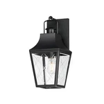 Maxim Lighting Storybook 1 Outdoor Wall Sconce, Black/clear - 30362CLBK. Fixed Price $158.40.