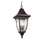 Feiss OL13109PTBZ - Oakmont Patina Bronze Light 28" 12" W Outdoor Pendant. Fixed Price $162.50.