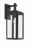Crystorama Lighting Group BYR-80102 Byron 17" Tall Wall Sconce Black. Fixed Price $298.00.