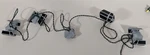 Star Wars Tie Fighter Christmas Light String Set Of 5 One Damaged Works. Fixed Price $37.99.
