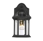 Kensington 1 Light Outdoor Wall Lantern Textured Black By Savoy House -. Fixed Price $130.00.