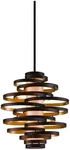 Corbett Lighting 113-43 Vertigo Chandelier, Bronze With Gold Leaf. Fixed Price $2894.40.