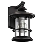 Jushua 1LIGHT Oil-rubbed Bronze Outdoor Wall Lantern Sconce Anti-rust Waterproof. Fixed Price $49.95.