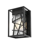 Elegant Lighting OD356W12 Eyre 12" Tall Outdoor Wall Sconce - Black. Fixed Price $100.00.