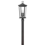 Hinkley Lighting Bromley Outdoor Post Mount, Museum Black 2361MB-LL. Fixed Price $409.00.