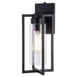 Vaxcel Lighting T0646 Kilbourne 13" Tall Outdoor Wall Sconce - Black. Fixed Price $154.99.