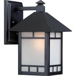 Nuvo Drexel Light 7" Outdoor Wall Fixture, Frosted Glass, Black 60-5601. Fixed Price $117.60.