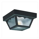 Sea Gull Lighting Single-light Outdoor Ceiling Fixture Clear 7567-32. Fixed Price $30.10.