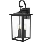 Outdoor Wall Sconce 3 Light Fixture Large Glass Exterior Walkway Porch Patio 20". Fixed Price $152.95.