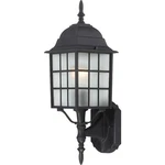 Nuvo Lighting Adams 18" Outdoor Wall, Frosted, Textured Black 60-3479. Fixed Price $59.99.