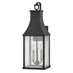 Hinkley Lighting Beacon Hill 3 Outdoor Lg Wall Mount, Black/seed - 17465MB. Fixed Price $398.65.