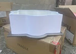 Park Harbor Javins Light 15-3/8" Wide Flush Mount Drum Ceiling Fixture 4.6IN. Fixed Price $45.00.
