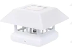 2 Greenlighting Veranda White Solar Post Cap Fits 4X4 Wood Vinyl Adapters. Fixed Price $14.98.