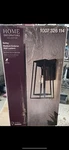 Home Decorators Collection Bailey Medium Exterior Wall Lantern. Fixed Price $50.00.