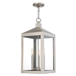 Livex Lighting 20587-91 Nyack Outdoor Pendant Chandeller Brushed Nickel. Fixed Price $651.96.
